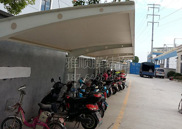 膜結(jié)構(gòu)電動(dòng)車、自行車棚